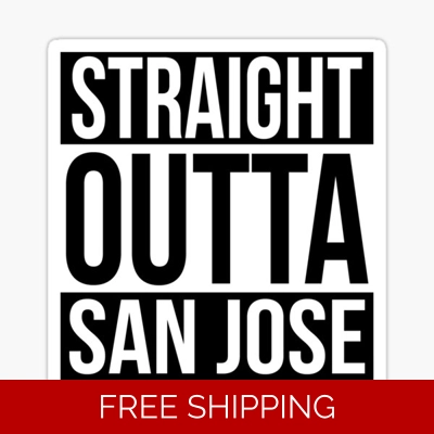 NHL Hockey San Jose Sharks Die Cut Vinyl Decal sticker NHL Hockey San Jose Sharks Die Cut Vinyl Decal sticker